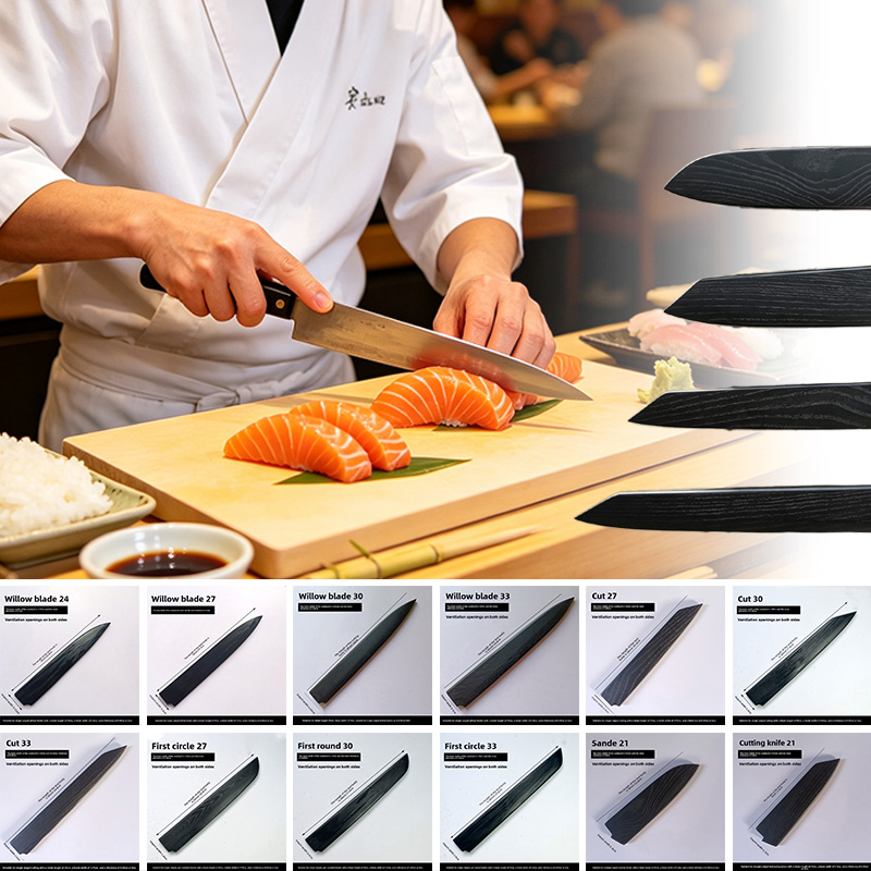 Japanese Knife - Capa de Madeira de Freixo com