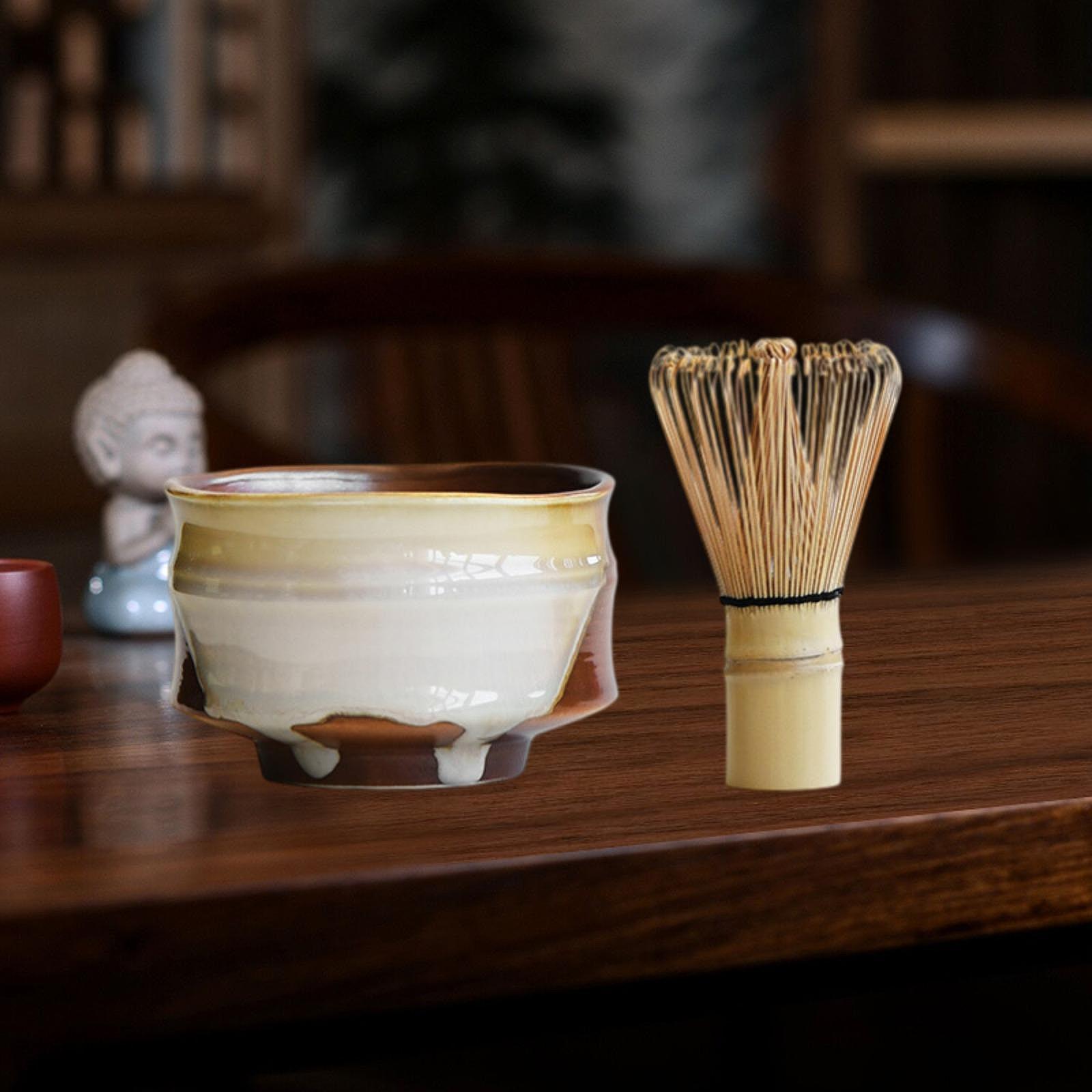Japanese Tea - Tigela de Matcha Cerâmica Japonesa Artesanal