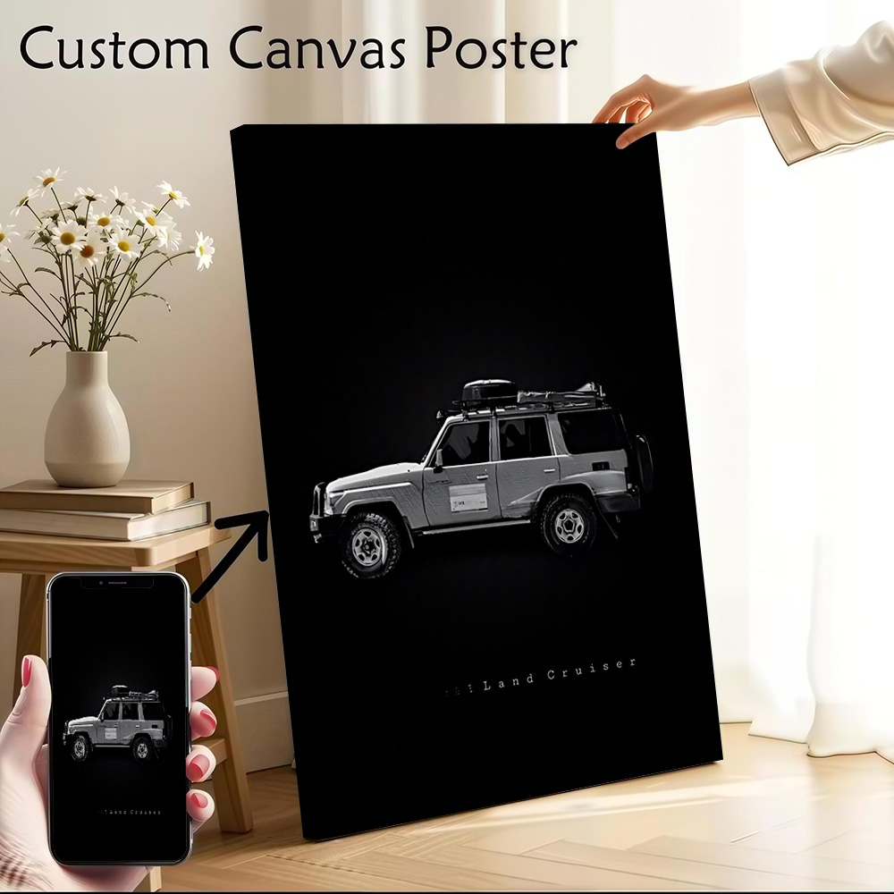 Japanese Fan - Pôster de Lona Personalizável do Carro
