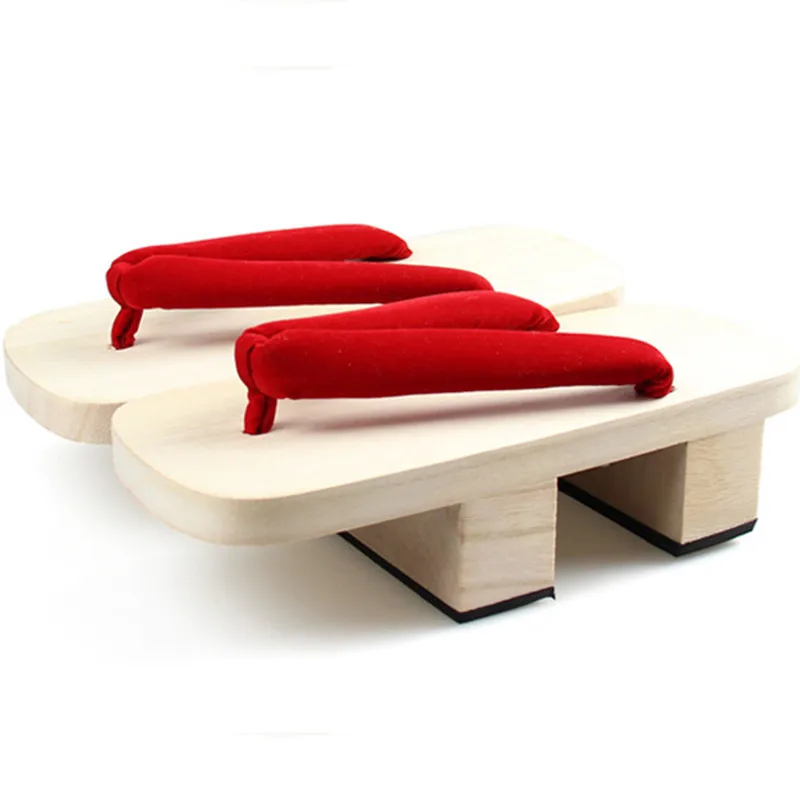 Geta Wooden Sandal - Cosplay sapatos femininos de salto alto