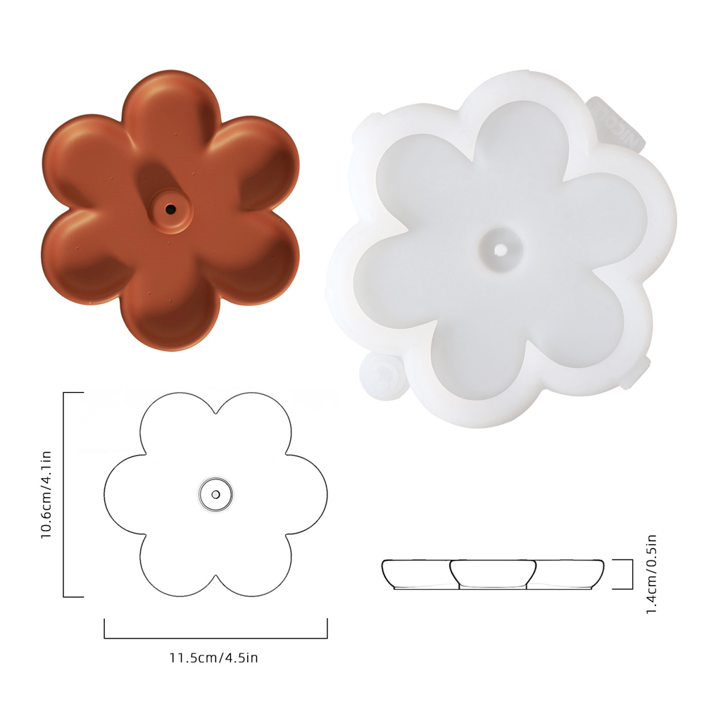 Boowan nicole flor suporte de  - Incense Holder avaliação e preço
