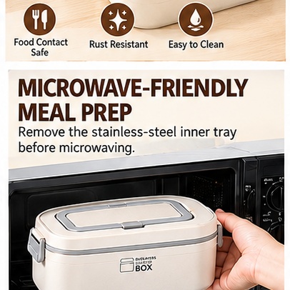 Caixa de almoço tipo «bento» d - Bento Box avaliação e preço