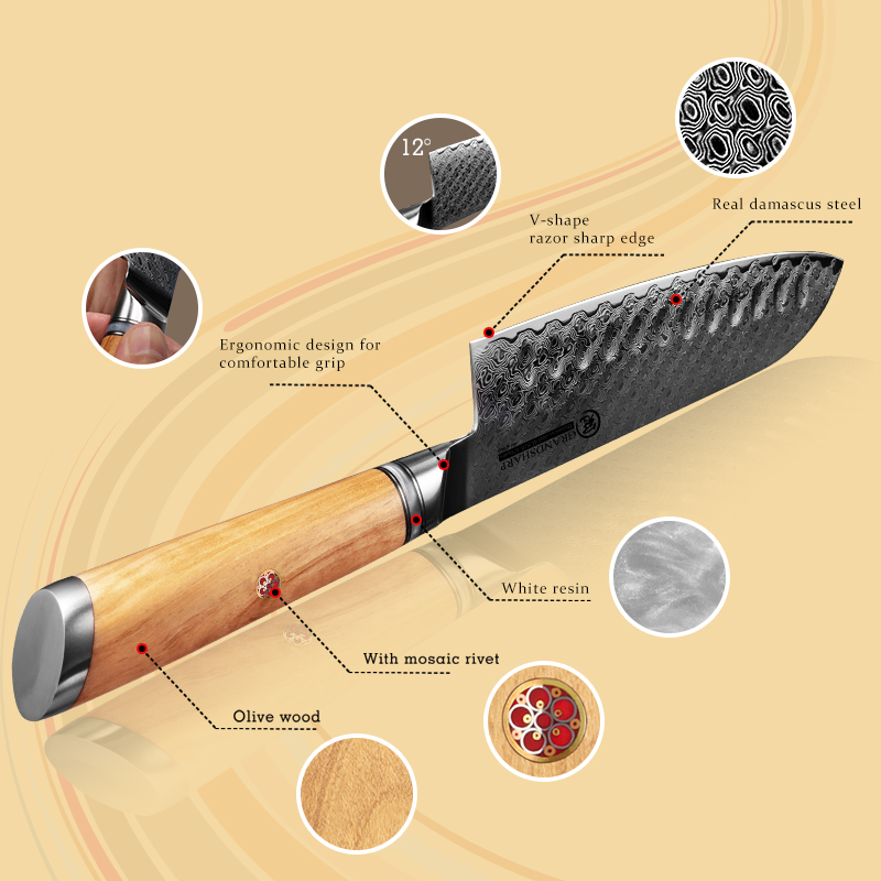 Profissional 7 Polegada japonê - Japanese Knife avaliação e preço