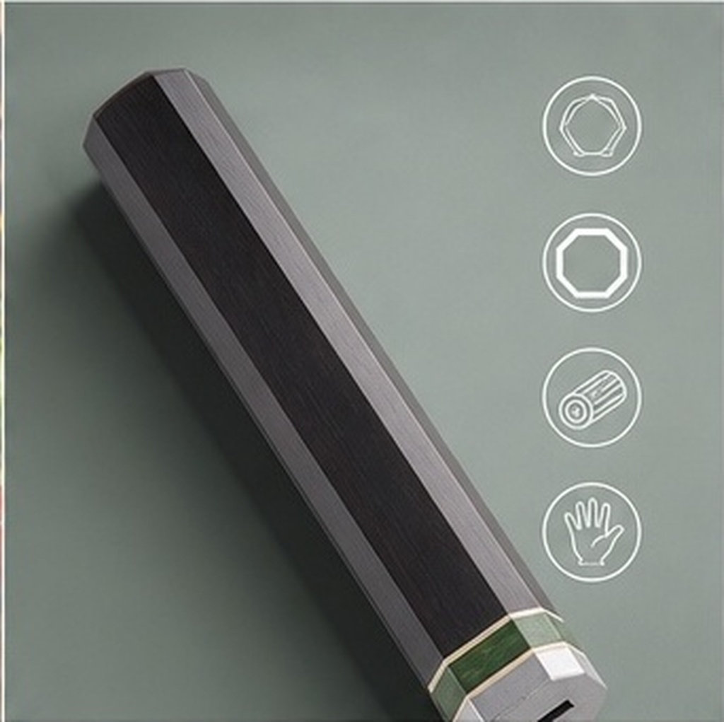 Cabo Octogonal de Madeira para - Japanese Knife avaliação e preço