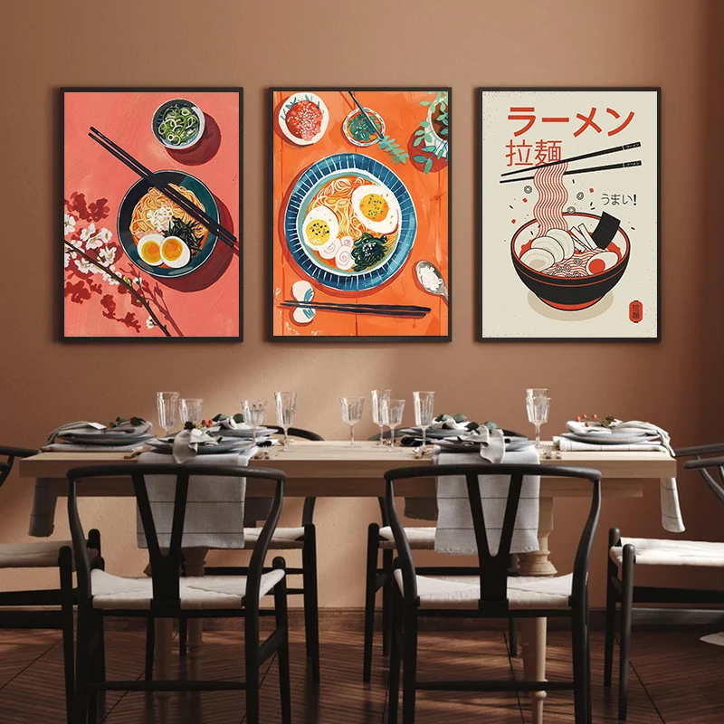 Pôster de arte culinária com m - Japanese Restaurant Lifestyle avaliação e preço